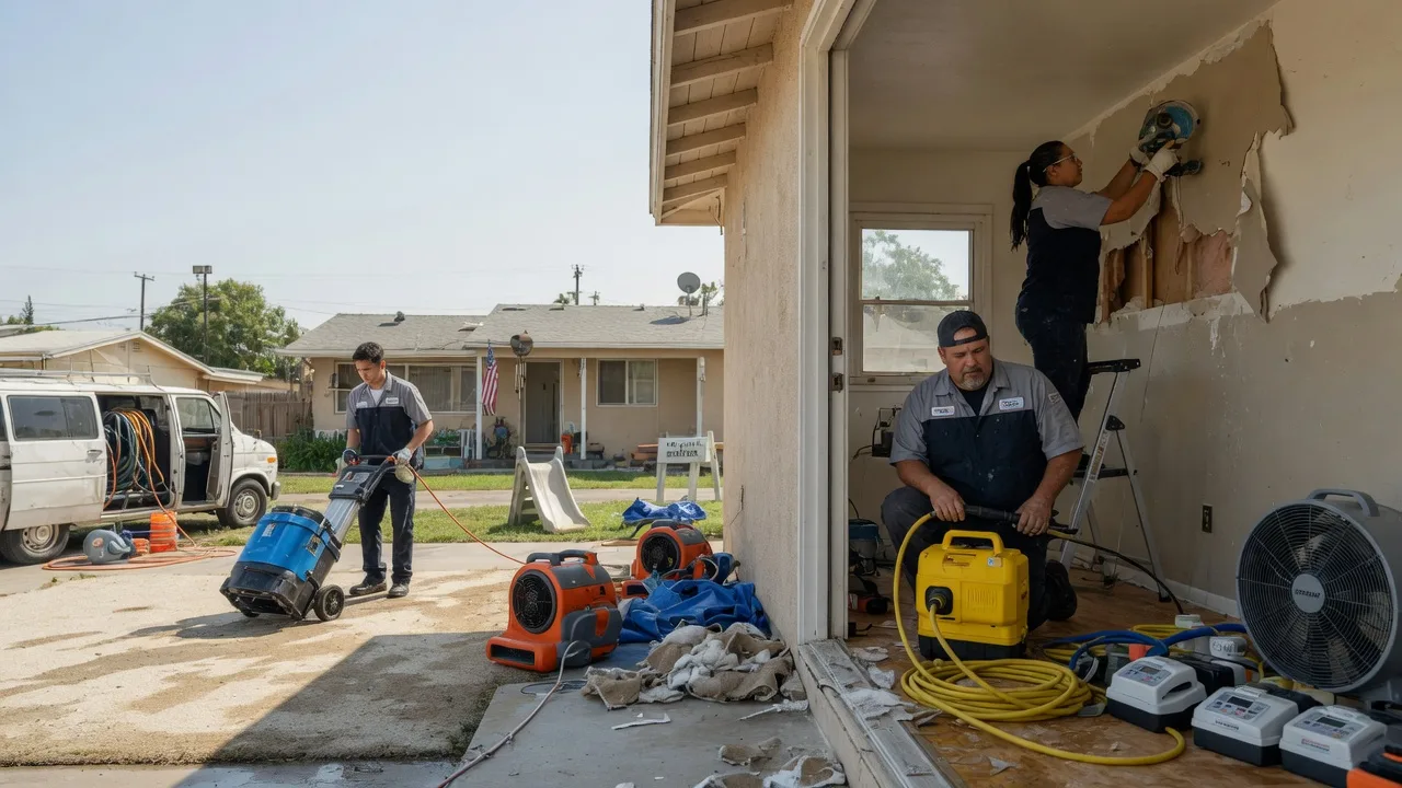 Water Damage Restoration in Biola, CA near me